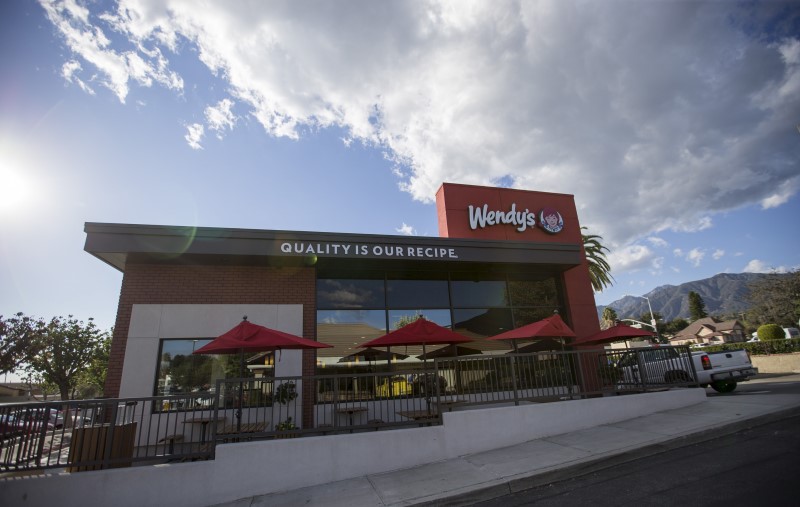 © Reuters. A Wendy's Co restaurant is pictured in Monrovia