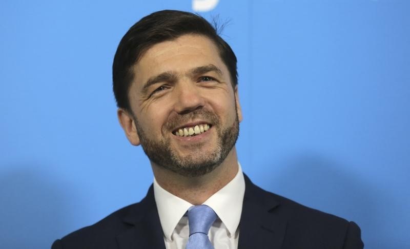 © Reuters. Secretário do Trabalho e da Previdência do Reino Unido, Stephen Crabb, em Londres