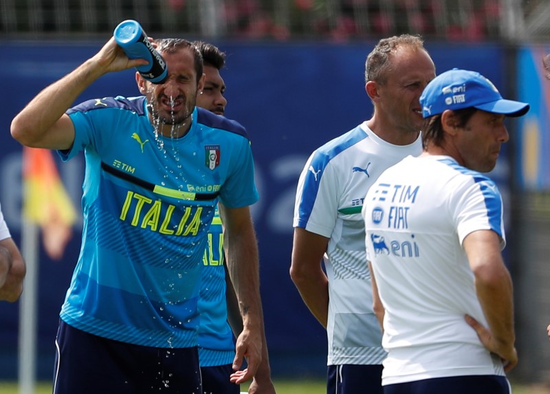 © Reuters. Italy Training - EURO 2016