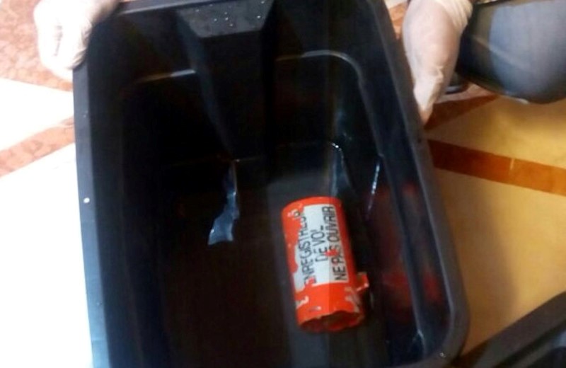 © Reuters. A flight recorder retrieved from the crashed EgyptAir flight MS804