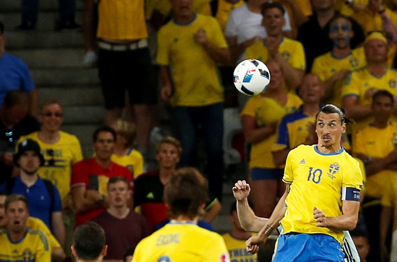 © Reuters. Sweden v Belgium - EURO 2016 - Group E