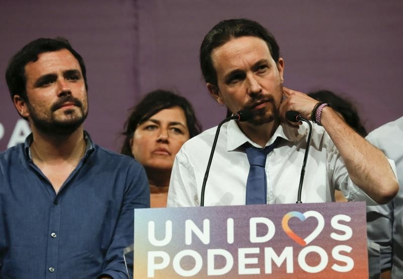 © Reuters. Iglesias cree que a sus simpatizantes les pudo 