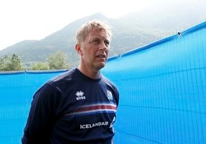 © Reuters. Iceland Training - EURO 2016