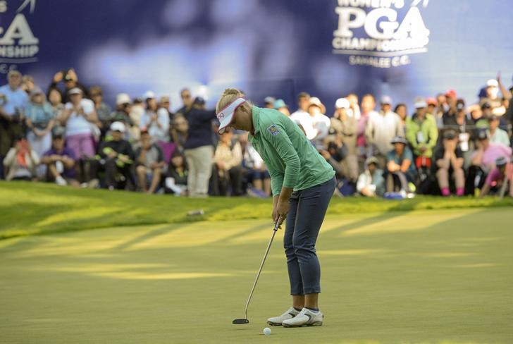 © Reuters. LPGA: KPMG Women's PGA Championship - Final Round