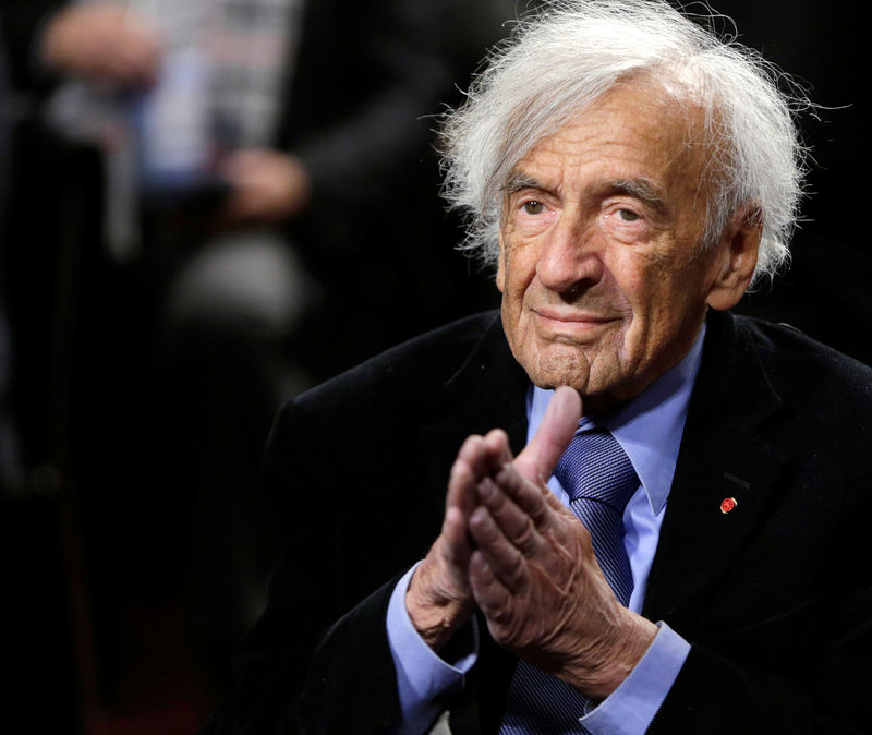 © Reuters. ELIE WIESEL EST MORT