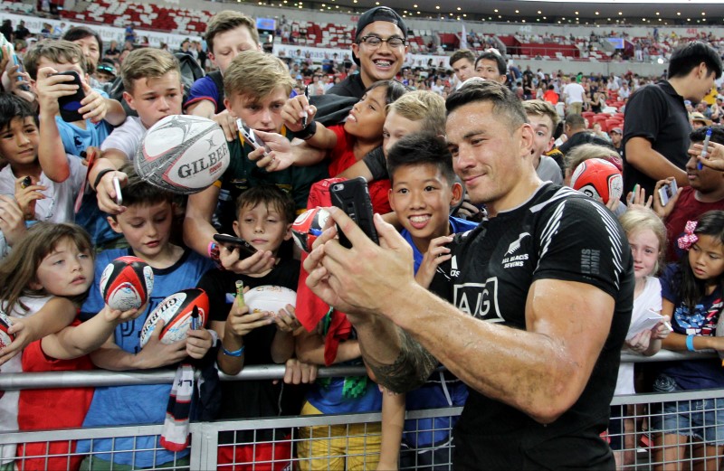 © Reuters. HSBC Singapore Sevens - HSBC Sevens World Series