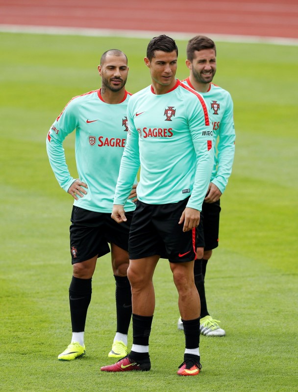 © Reuters. Portugal Training - Euro 2016