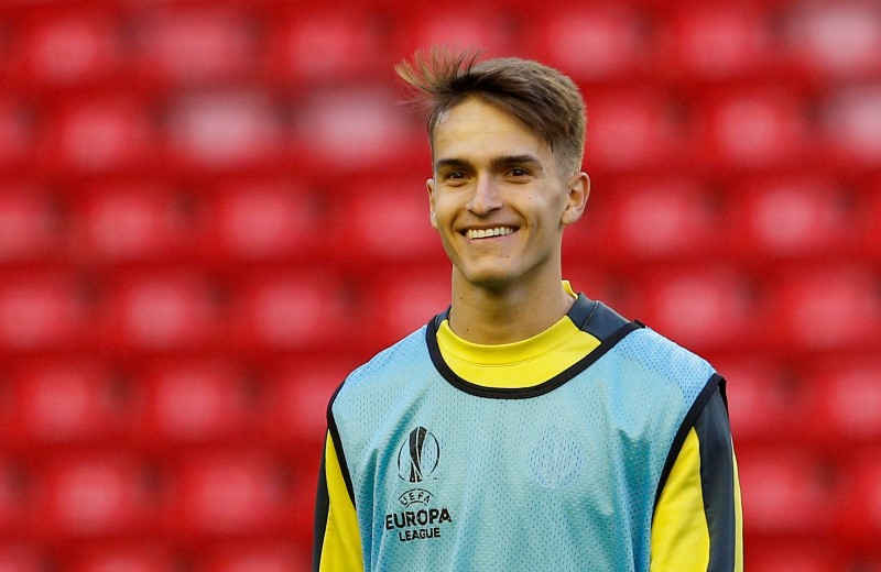 © Reuters. Villarreal Training