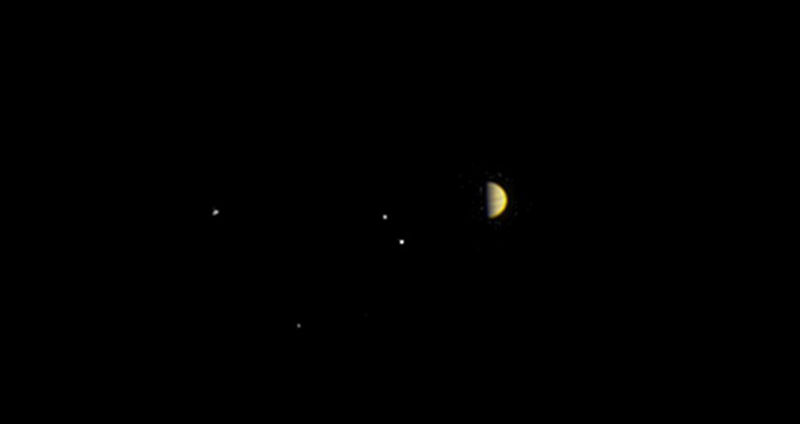 © Reuters. ناسا: المركبة الفضائية جونو تتخذ مدارا حول كوكب المشتري