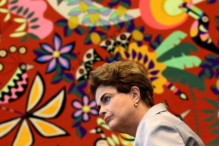 © Reuters. Presidente afastada Dilma Rousseff dá entrevista a correspondentes estrangeiros em Brasília