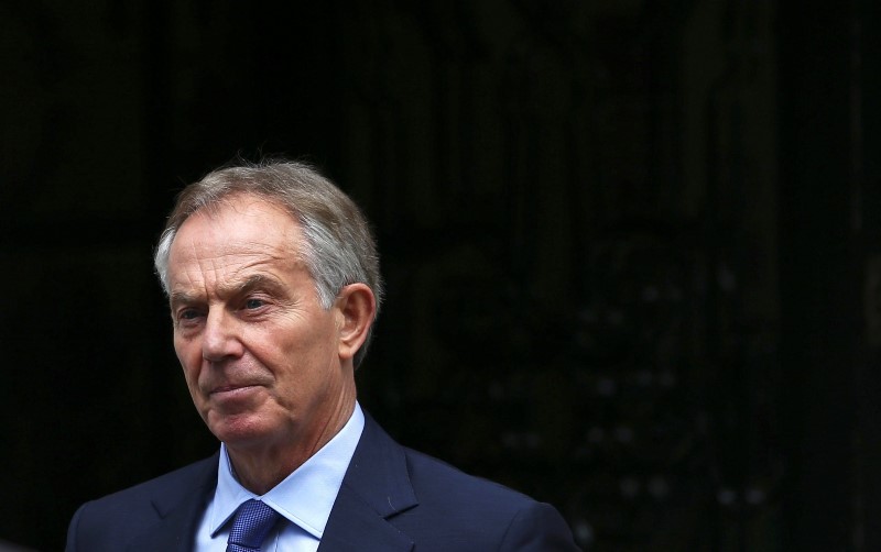 © Reuters. Ex-premiê britânico Tony Blair