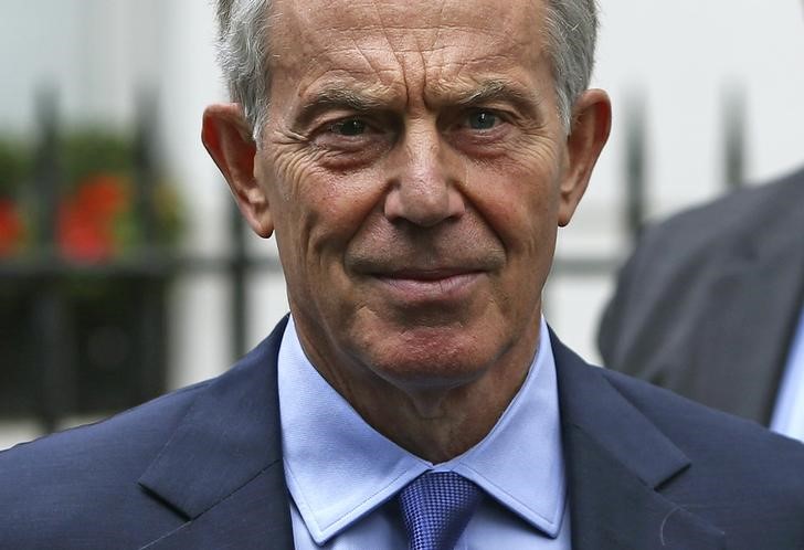 © Reuters. Blair dice que no pudo retrasar la invasión de Irak