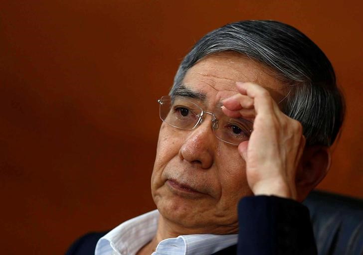© Reuters. بنك اليابان مستعد لمزيد من التيسير لتحقيق المستوى المستهدف للتضخم