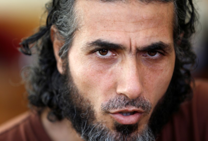 © Reuters. Former Guantanamo Bay prisoner Diyab looks on during an interview in Buenos Aires