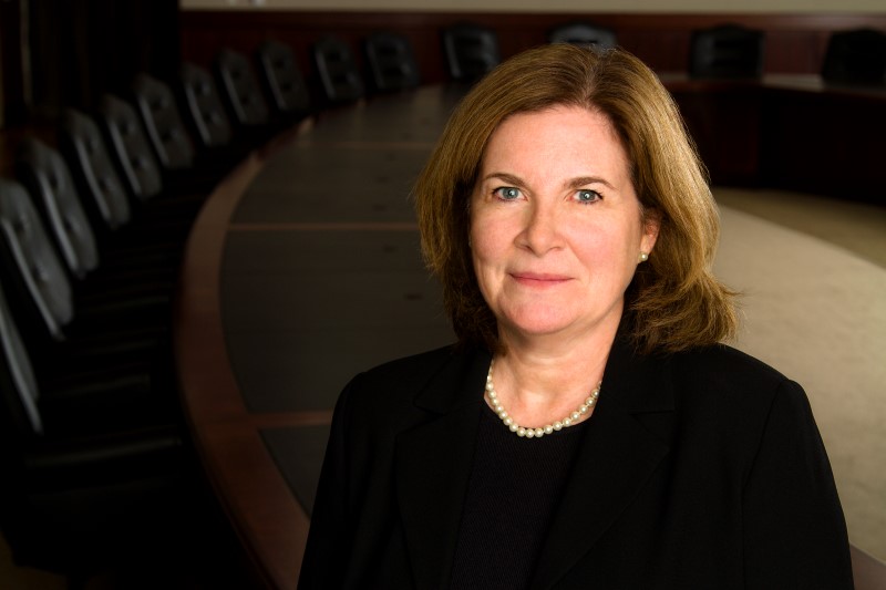 © Reuters. Handout photo of Kansas City Federal Reserve Bank President Esther George