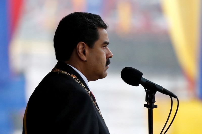 © Reuters. مادورو:سيتي بنك يغلق حسابات الحكومة الفنزويلية