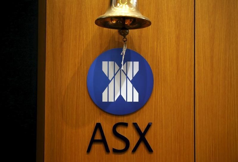 © Reuters. A bell used for official ceremonies hangs from a wall inside the Australian Securities Exchange in Sydney, Australia