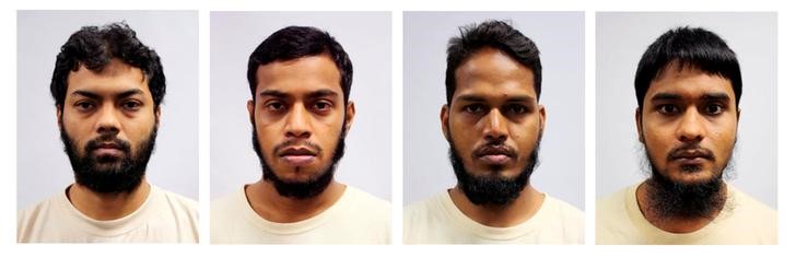 © Reuters. محكمة في سنغافورة تقضي بسجن أربعة من بنجلادش بتهمة تمويل أنشطة إرهابية