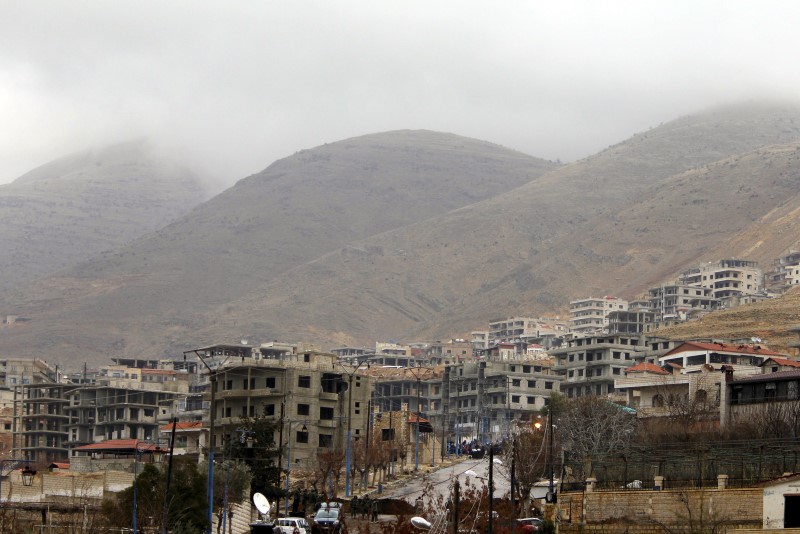 © Reuters. A general view shows the town of Madaya, Syria