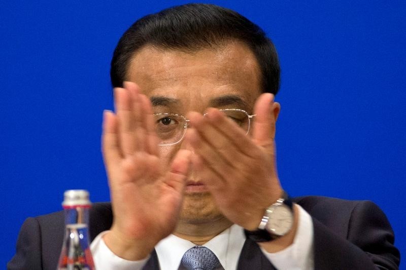 © Reuters. Li: China se compromete con reformas, lucha contra exceso de capacidad