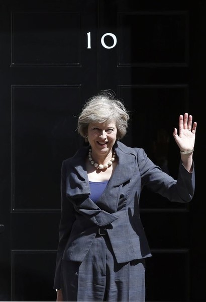 © Reuters. Theresa May será primera ministra británica tras la conmoción del brexit