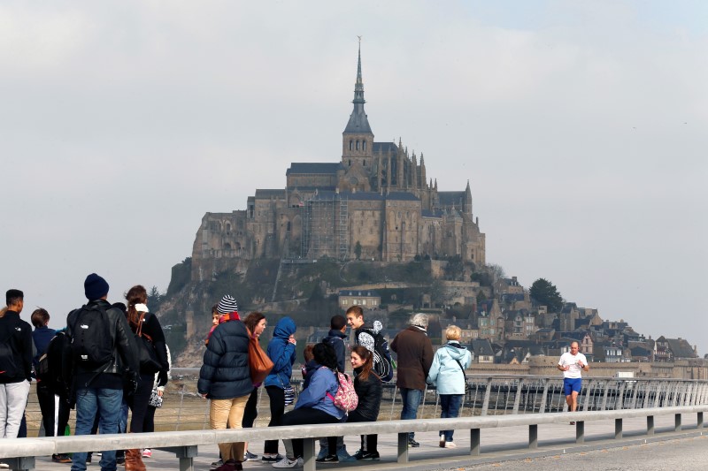 © Reuters. LE GOUVERNEMENT INQUIET D’UN IMPACTE DU BREXIT SUR LE TOURISME