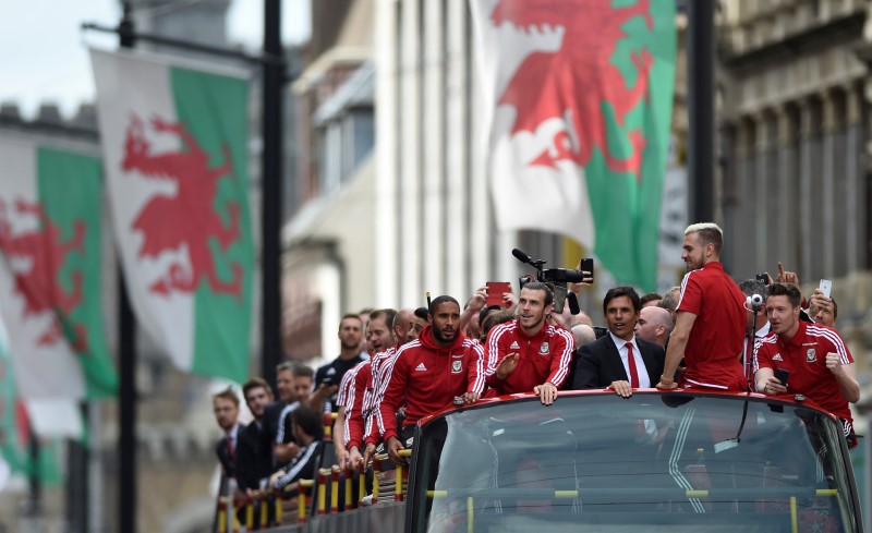 © Reuters. Wales - EURO 2016 Homecoming Celebrations