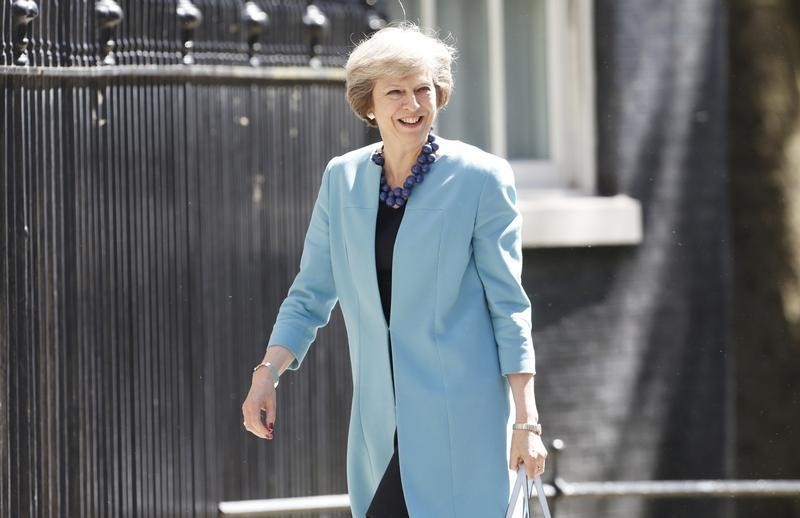 © Reuters. Nueva primera ministra británica reformula su gobierno preparándose para el "brexit"