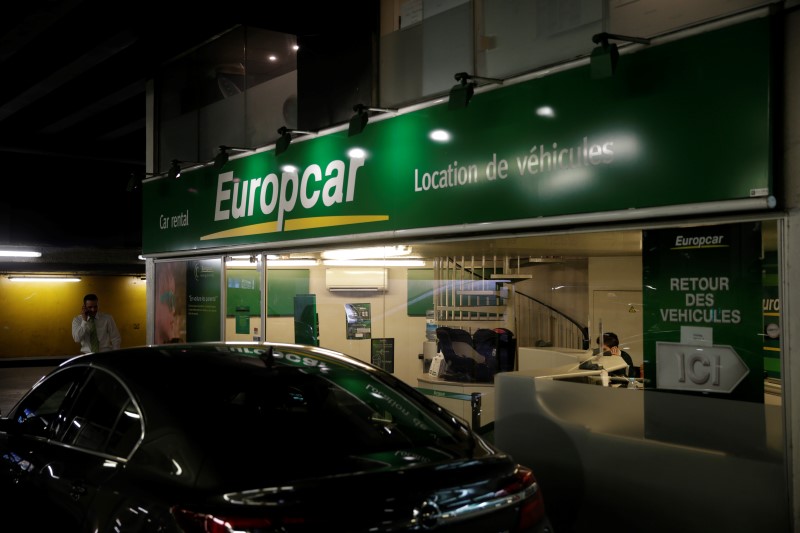 © Reuters. EUROPCAR, À SUIVRE À LA MI-SÉANCE À LA BOURSE DE PARIS