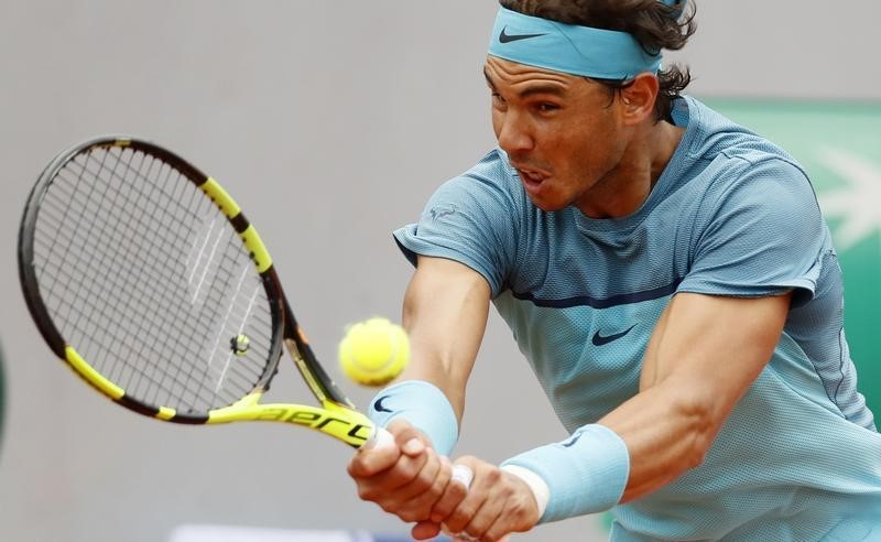 © Reuters. Nadal tiene luz verde para competir en los Juegos Olímpicos