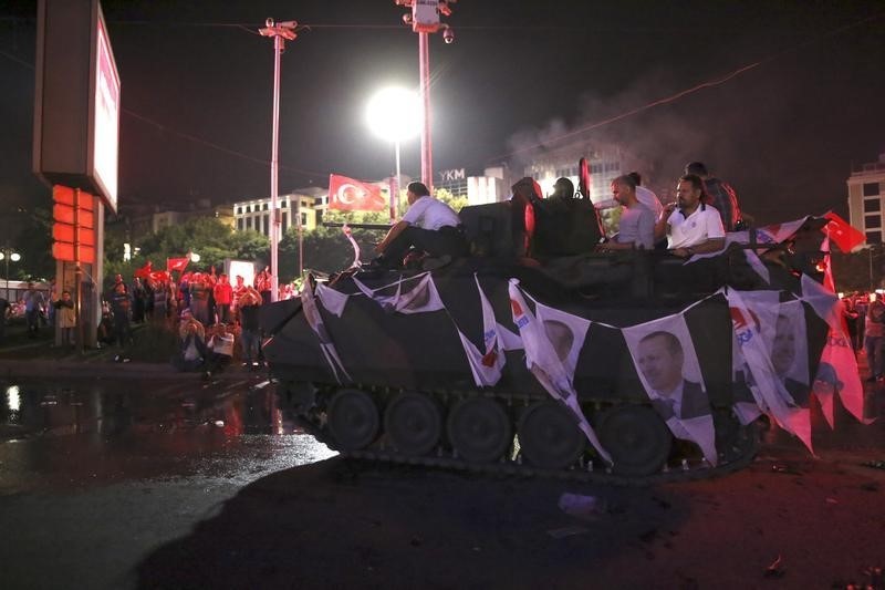© Reuters. CRONOLOGÍA - Intento de golpe de Estado en Turquía