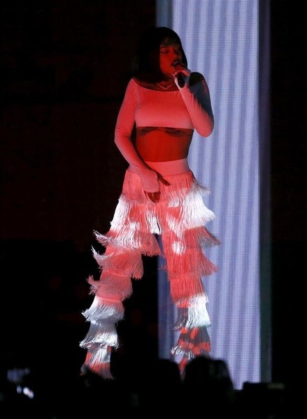 © Reuters. Rihanna cancela un concierto en Niza tras el atentado