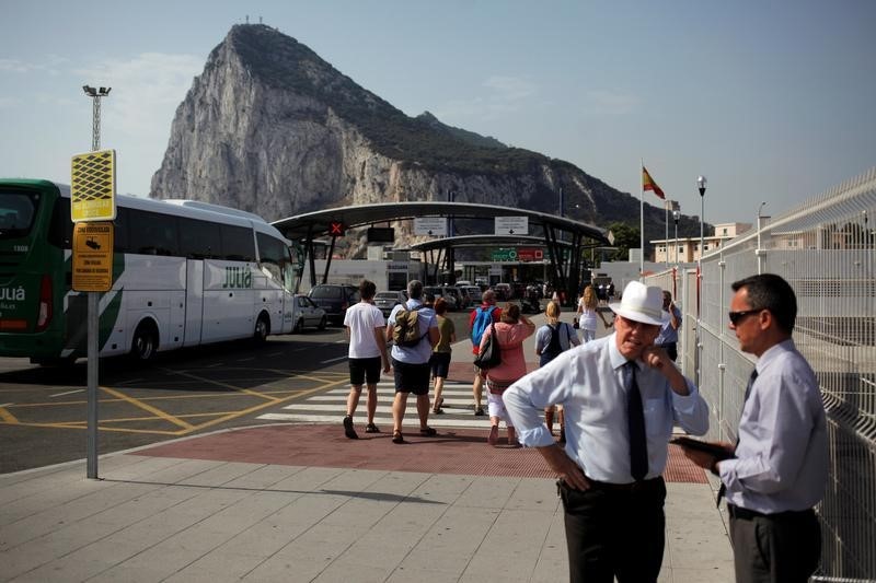 © Reuters. Reino Unido reafirma su compromiso con Gibraltar tras el brexit