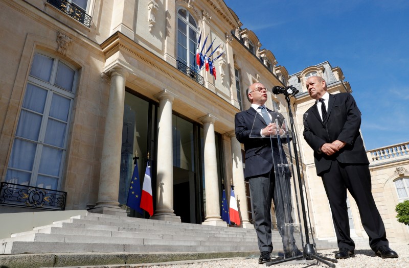 © Reuters. NOUVELLES FRAPPES AÉRIENNES DE LA FRANCE CONTRE DAECH