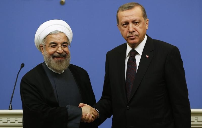 © Reuters. الرئيس الإيراني يدعم نظيره التركي في اتصال هاتفي بعد فشل الانقلاب