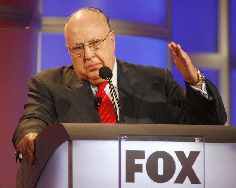© Reuters. File photo of Roger Ailes, chairman and CEO of Fox News  in Pasadena