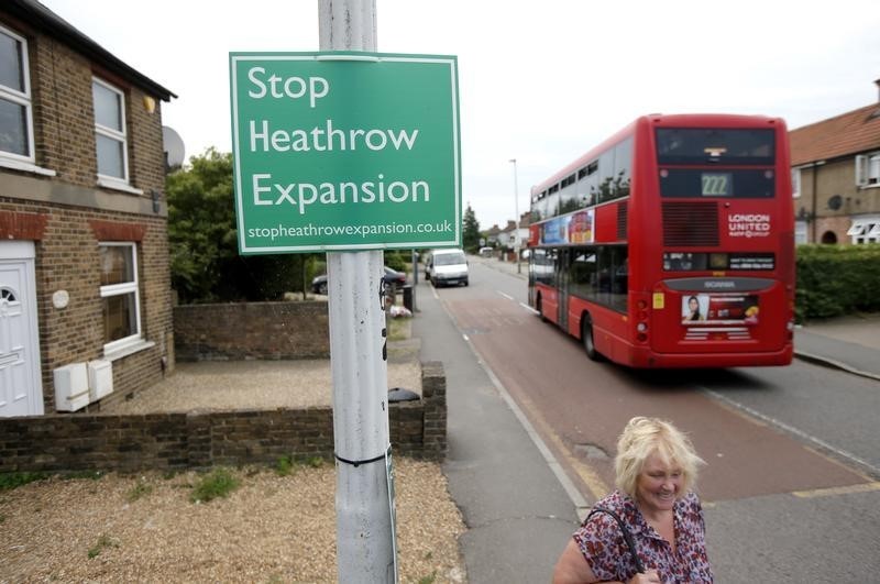 © Reuters. Inversores de aeropuerto de Heathrow están dispuestos a financiar nueva pista