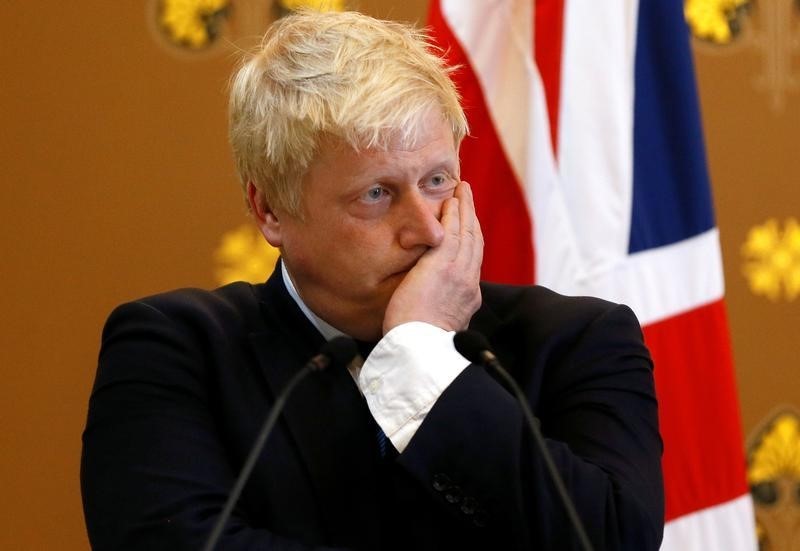 © Reuters. Boris Johnson se niega a pedir disculpas por su "diccionario" de insultos