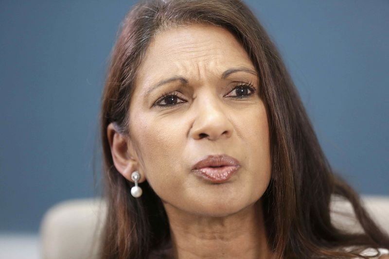 © Reuters. SCM Private co-founder Gina Miller speaks during an interview with Reuters in London