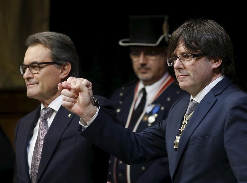 © Reuters. Sondeo desvela un mayor apoyo que rechazo a la independencia entre catalanes