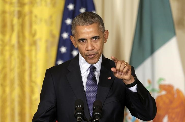 © Reuters. Obama concede entrevista na Casa Branca