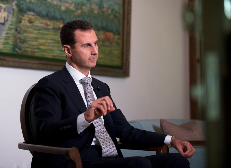 © Reuters. LE GOUVERNEMENT D’ASSAD PRÊT À DISCUTER AVEC L’OPPOSITION