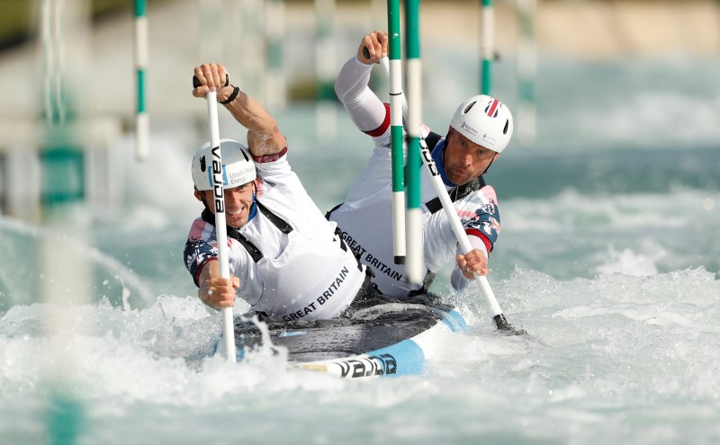 © Reuters. Team GB - Rio 2016 Canoe Slalom Olympic Team send off