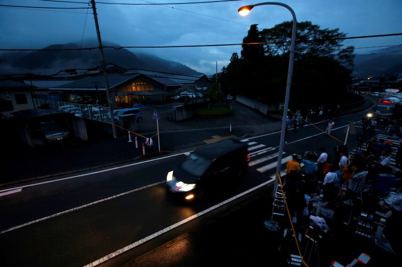 © Reuters. A facility for the disabled, where a deadly attack by a knife-wielding man took place, is seen in Sagamihara