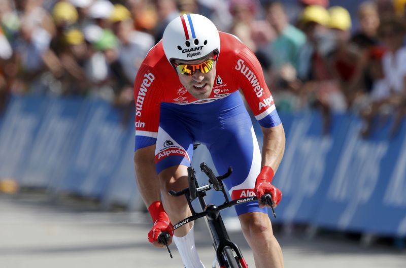 © Reuters. Cycling - Tour de France cycling race - Stage 18 from Sallanches to Megeve