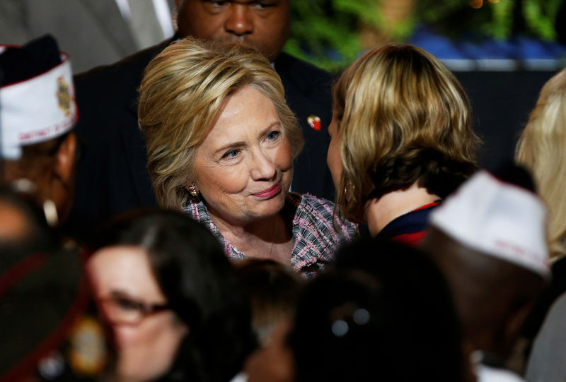 © Reuters. Provável candidata democrata à Presidência dos EUA, Hillary Clinton, durante evento na Carolina do Norte