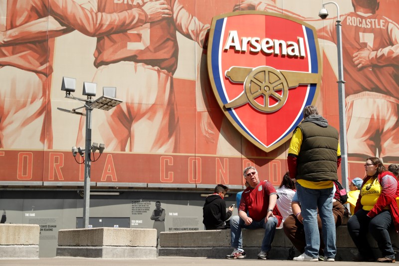 © Reuters. Arsenal v Aston Villa - Barclays Premier League