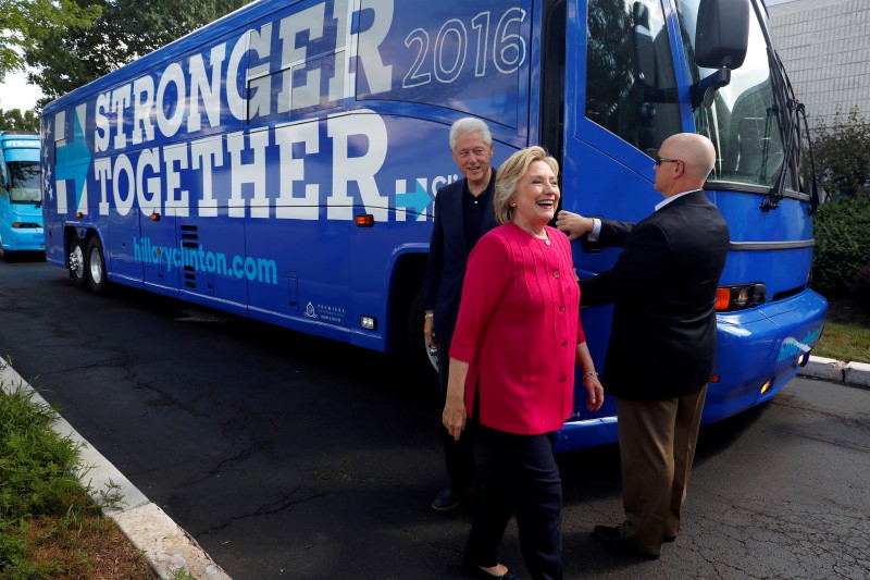 © Reuters. La campaña de Hillary Clinton sufre un ciberataque