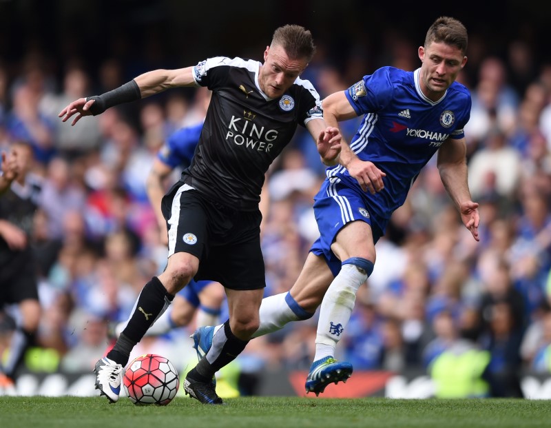 © Reuters. Chelsea v Leicester City - Barclays Premier League