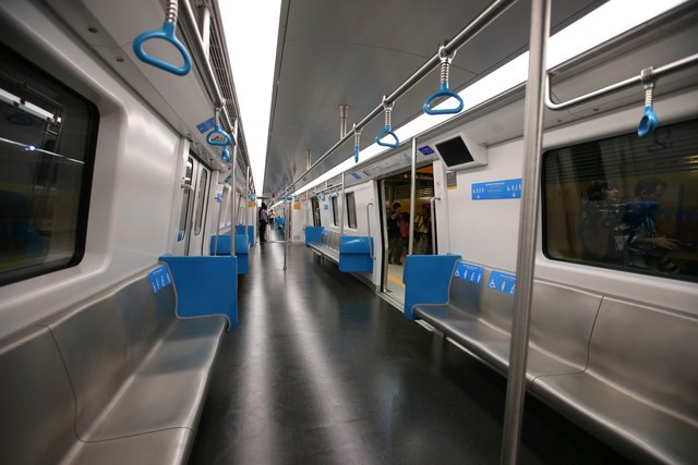 © Reuters. OLYMPICS: Rio Metroline Opening